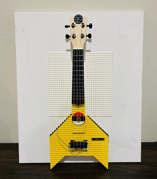 FirstUke Pro (with Active Sound Pickup) - Playable Pokemon Theme Ukulele - Fully Setup - Lego Compatible - 21 inch Soprano