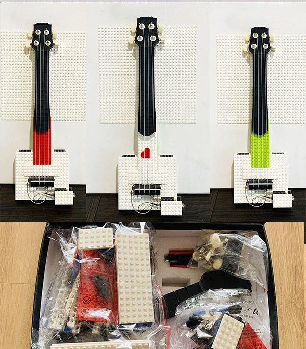 White Ukulele